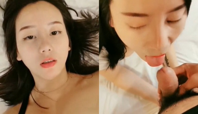 ?叫你舔你就舔！? 21歲女大生淫慾浪叫~跪下舔屌助興！