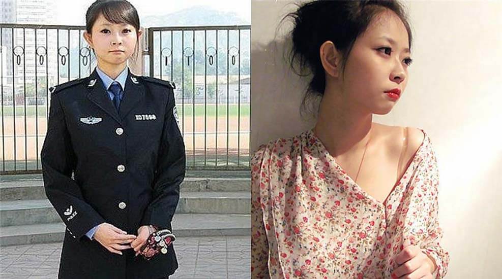 【網曝門事件】蘭州90後美女警花王夢溪淫亂艷照曝光流出,在床上騷的要死