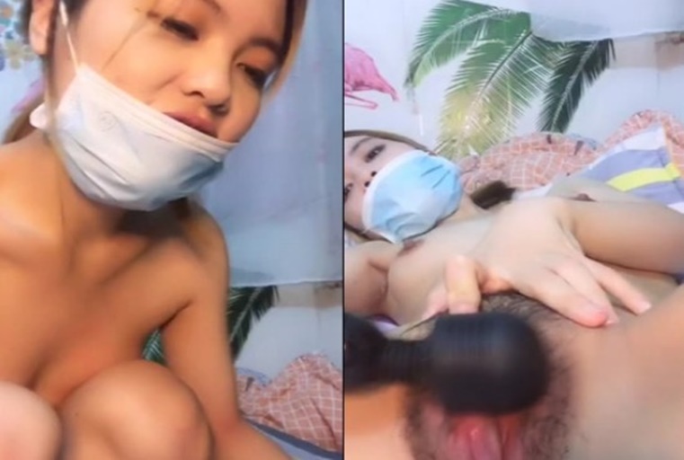 [中文主播外流]哥哥你的肉棒我還要~素人妹妹直播自慰小鮑鮑爽到淫叫